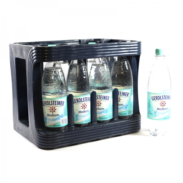 GEROLSTEINER Medium 12x1l PET (+Pfand 3,30€)