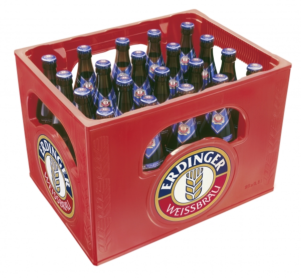 Erdinger Weizen Alkoholfrei 20x0,5l (+Pfand 3,10€)