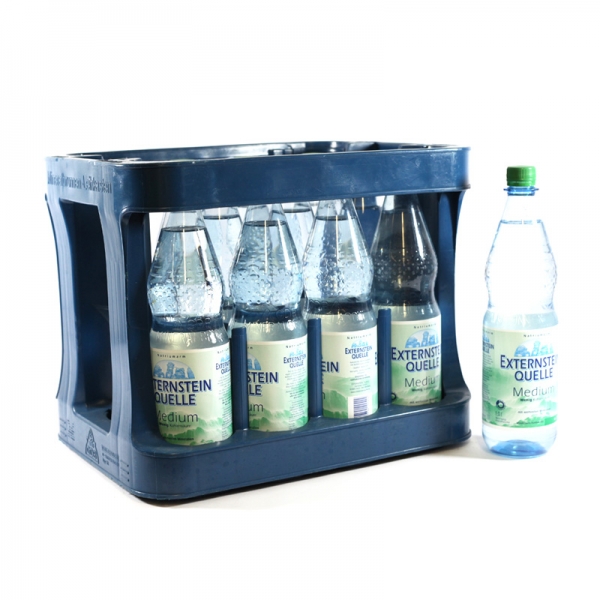 Externstein Medium 12x1l PET (+3,30€ Pfand)