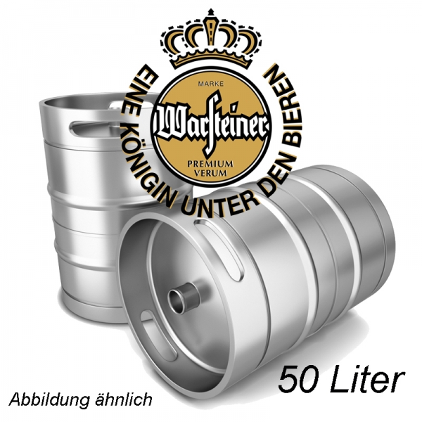 Warsteiner 50 L Fassbier (+ 30,00€ Pfand)