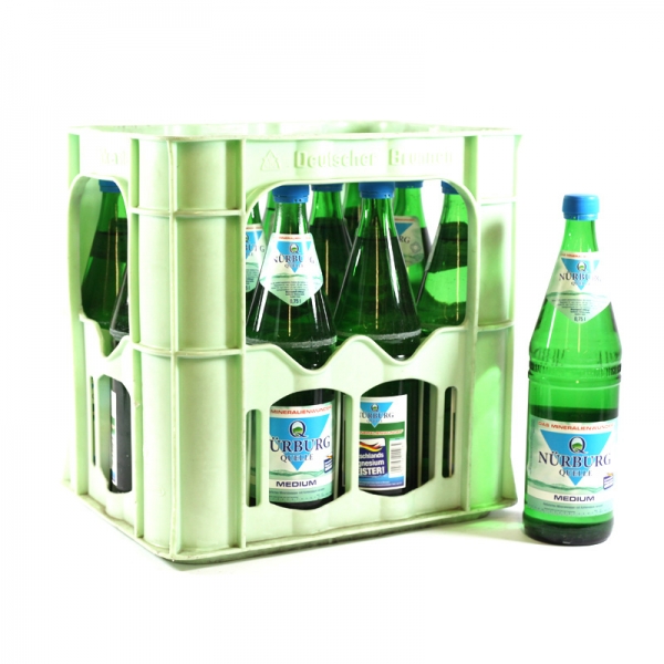 Nürburg Medium 12x0,75l Glas (+Pfand 3,30€)