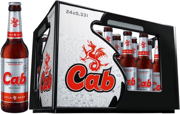CAB Bier + Cola 24x0,33l (+Pfand 3,42€)