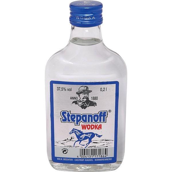 Büchter Wodka Stepanoff 37.5% Vol | 0,2l Flasche