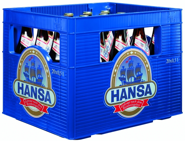 Hansa Export 20x0,5l (+Pfand 3,10€)