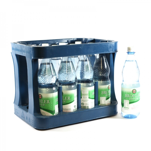 Brohler Medium 12x1l PET (+3,30€ Pfand)