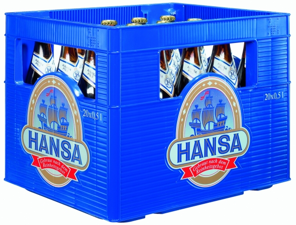 Hansa Pils 20x0,5l (+Pfand 3,10€)