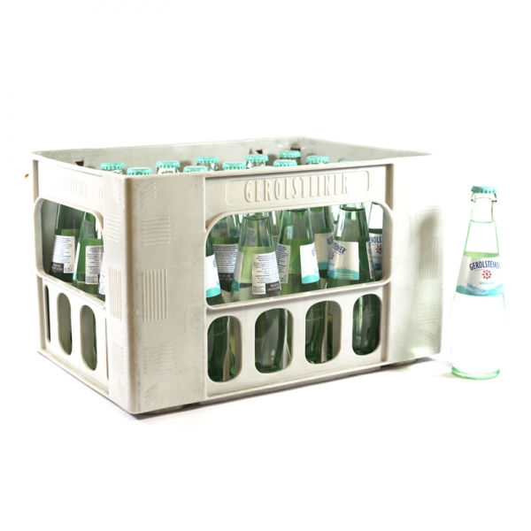 Gerolsteiner Gourmet Medium 24x0,25l Glas (+Pfand 5,10€)