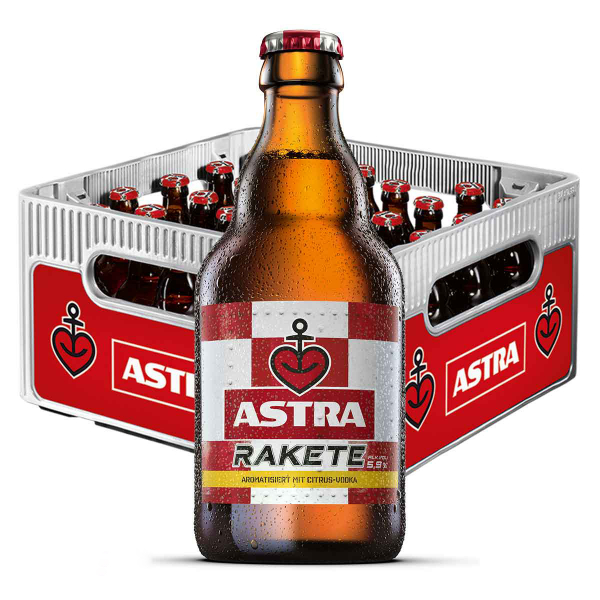 Astra Rakete 27x0,33l (+ Pfand 3,66€)