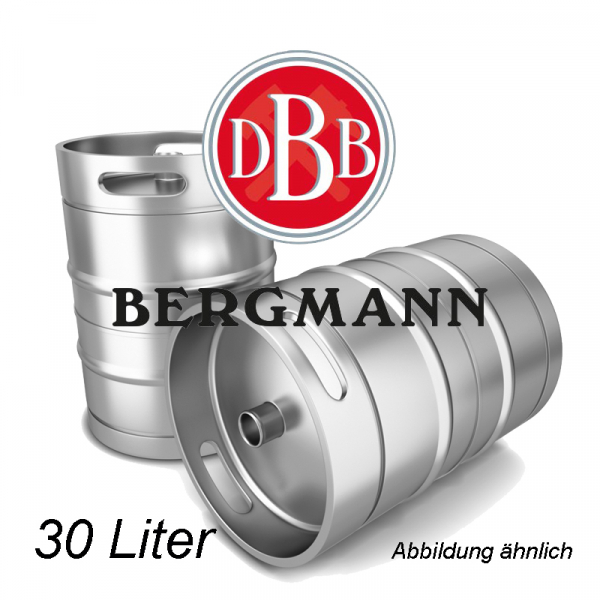 Bergmann 30 L Fassbier (+ 30,00€ Pfand)