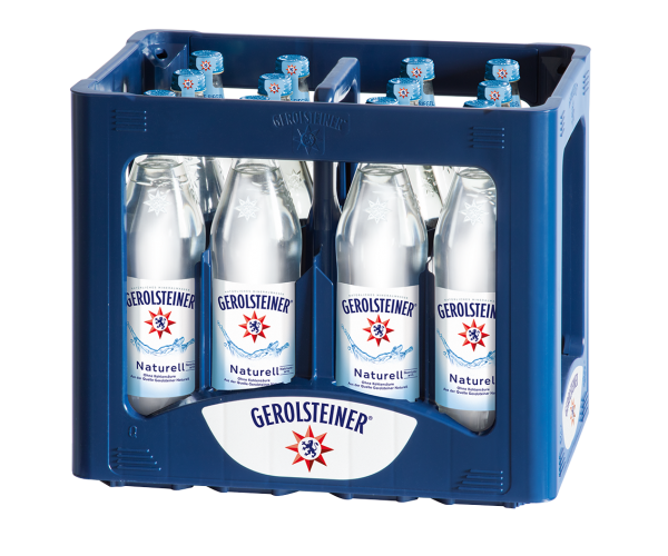 Gerolsteiner Naturell 12x0,75l Glas (+Pfand 3,30€)