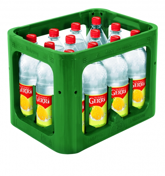 Gerri Zitrone Klar 12x1l PET (+Pfand 3,30€)