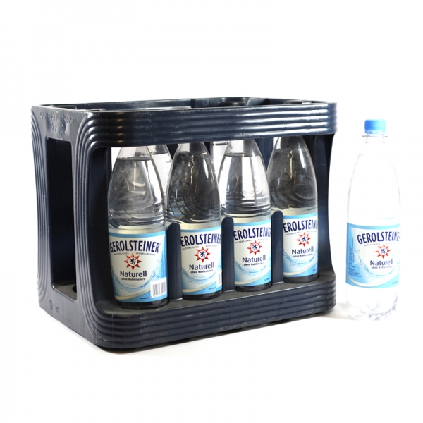 GEROLSTEINER Naturelle 12x1l PET (+Pfand 3,30€)