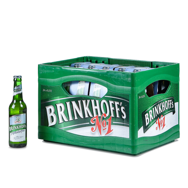 Brinkhoffs No.1 alkoholfrei 0,00% 24x0,33l 6er Pack (+Pfand 3,42€)
