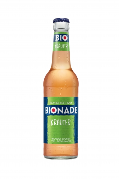 Bionade Kräuter 12x0,33l Glas (+2,46€ Pfand)