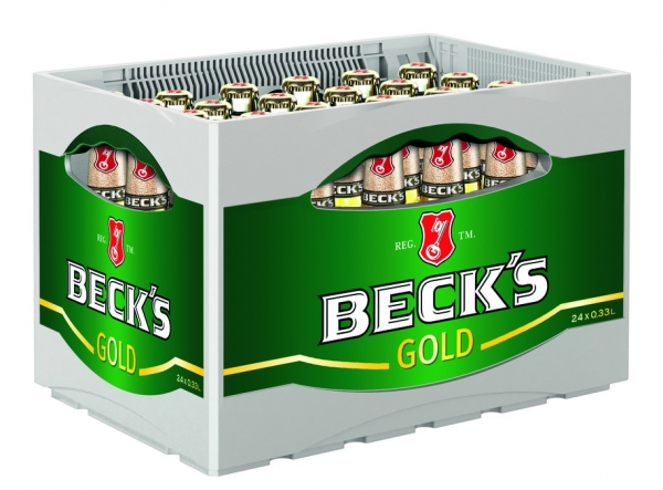 Becks Gold 24x0,33l (+Pfand 3,42€)