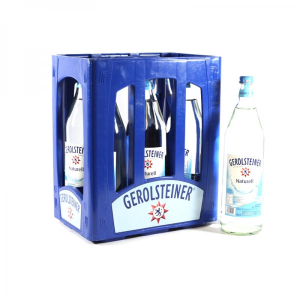 Gerolsteiner Naturelle 6x1l Glas (+Pfand 2,40€)