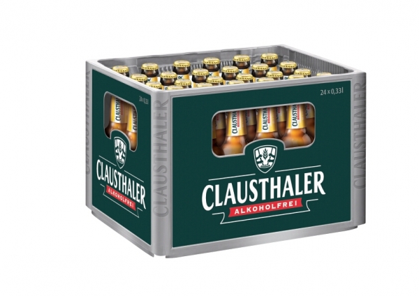 Clausthaler Radler Alkoholfrei 24x0,33l (+Pfand 3,42€)