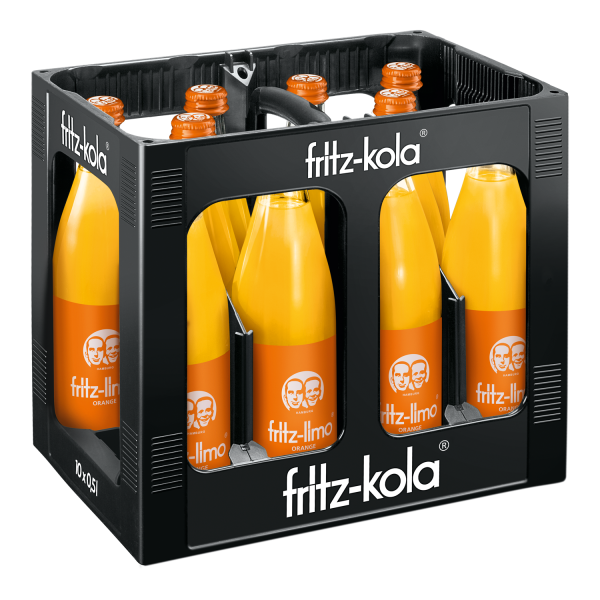 Fritz Orange 10x0,5l (+3,00€ Pfand)