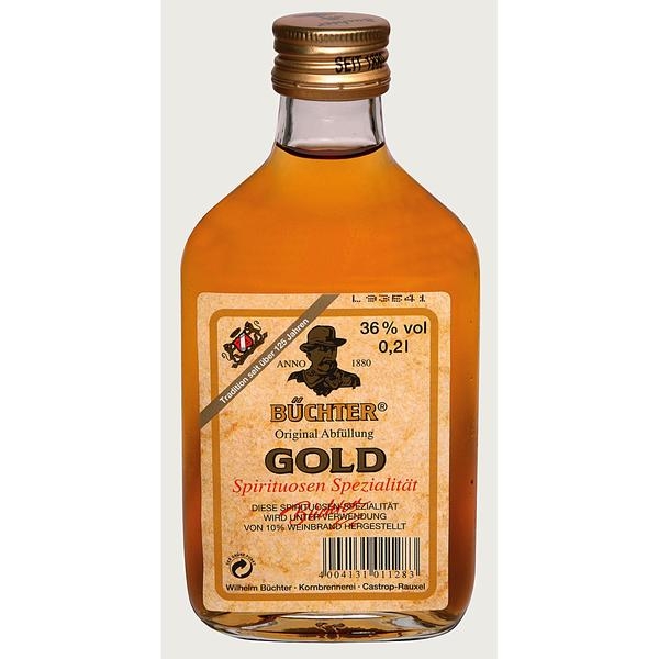 Büchter Gold 36% Vol | 0,2l Flasche