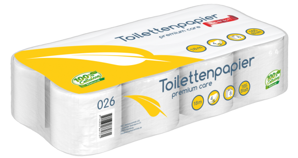 Toilettenpapier 8 Rollen 4lagig