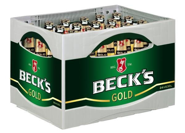 Becks Gold 24x0,33l (+Pfand 3,42€)