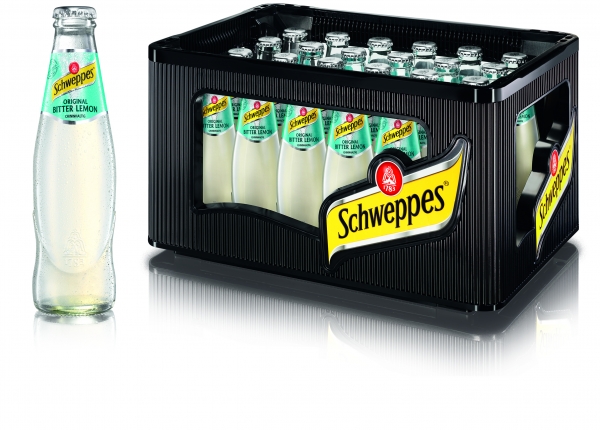 Schweppes Lemon 0,2l Glas (+Pfand 5,10€)