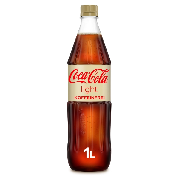 Coca Cola Light koffeinfrei 12x1l PET (+Pfand 3,30€)