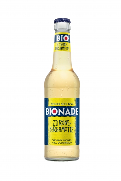 Bionade Zitrone-Bergamotte 12x0,33l Glas (+2,46€ Pfand)