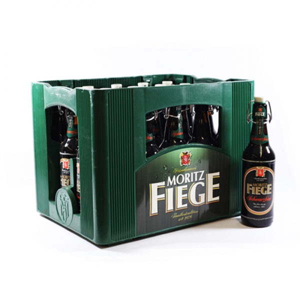 Moritz Fiege Schwarz 20x0,5l Bügel (+Pfand 4,50€)