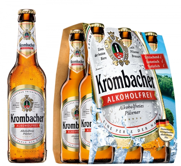 Krombacher Alkoholfrei 6x0,33L (+ Pfand 0,48€)