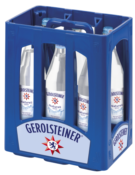 Gerolsteiner Naturell 6x1l Glas (+Pfand 2,40€)