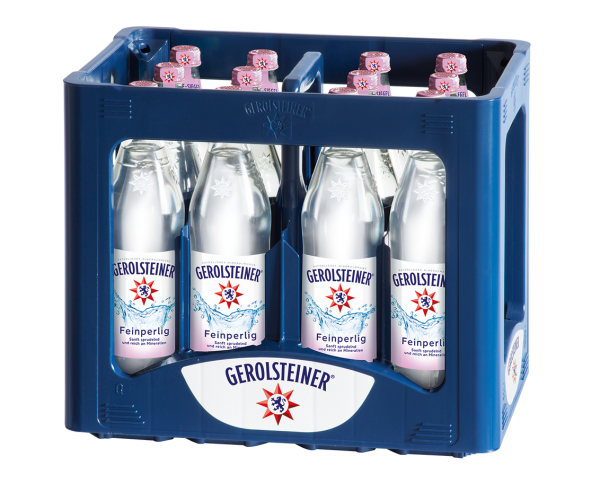 Gerolsteiner Feinperlig 12x0,75l Glas (+Pfand 3,30€)