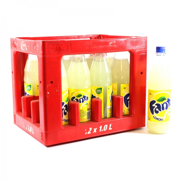 Fanta Lemon Zero 12x1l PET (+Pfand 3,30€)