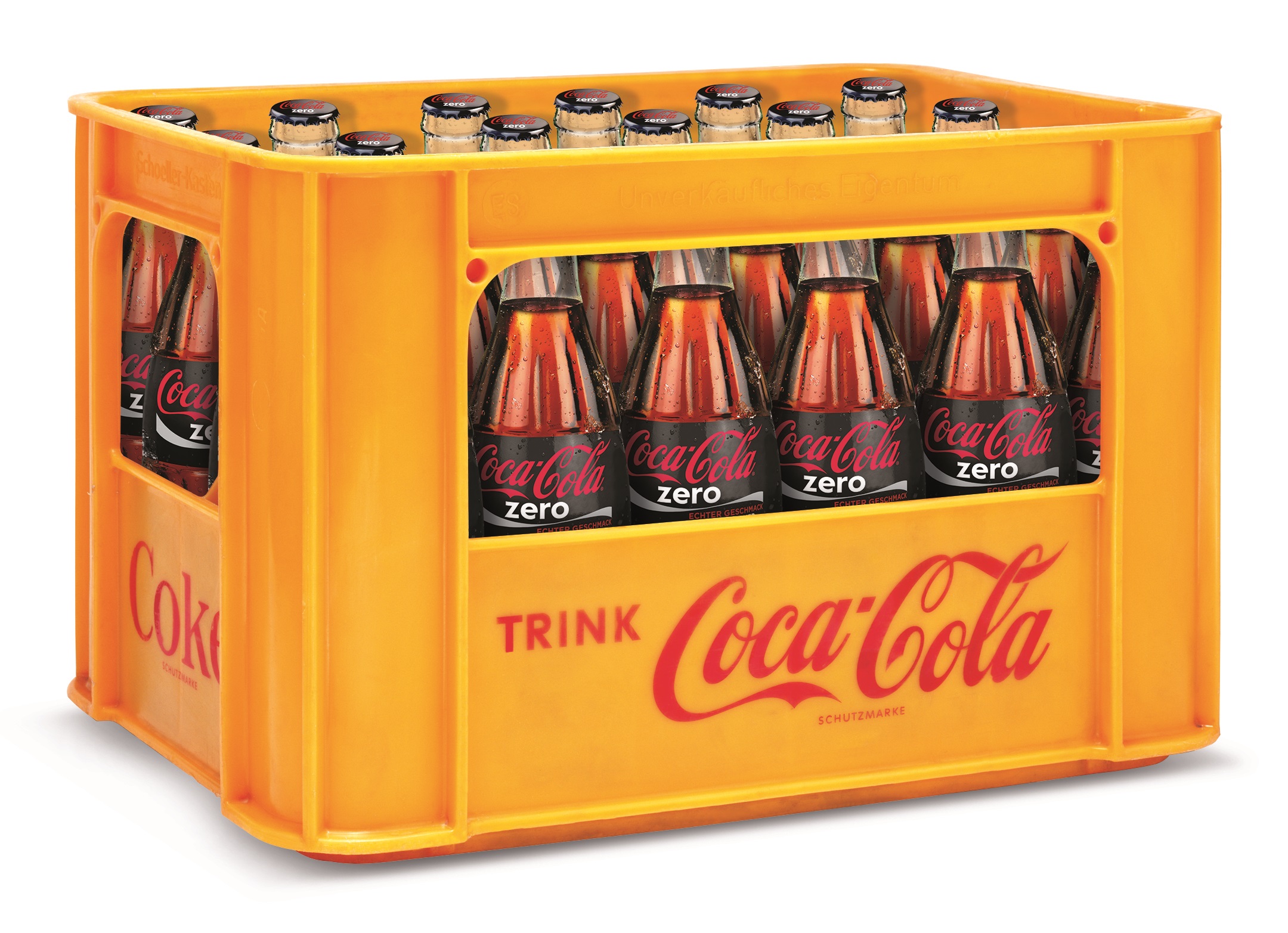 Coca Cola Zero 24x0,33l Glas (+Pfand 5,10€) Cola