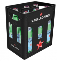 San Pellegrino 6x1l (+Pfand 2,40€) San Pellegrino 6x1l (+Pfand 2,40€)