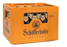 Schöfferhofer Weizen 20x0,5l (+Pfand 3,10€)
