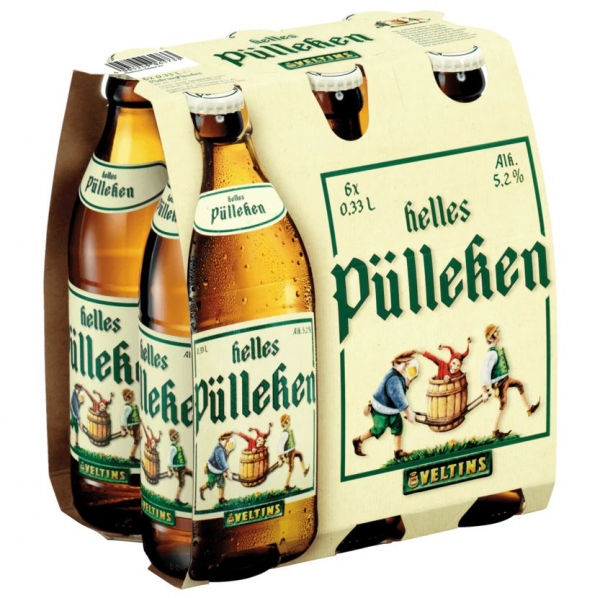 Veltins Pülleken 6x0,33L (+0,48€ Pfand)