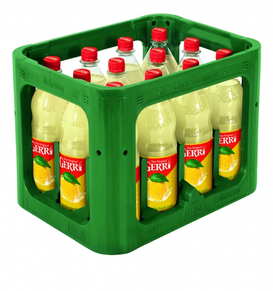 Gerri Zitrone Trüb 12x1l PET (+Pfand 3,30€)