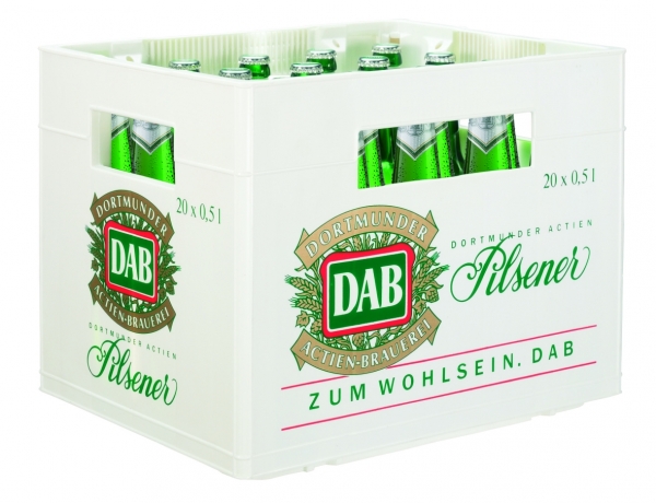 DAB Pils 20x0,5l (+Pfand 3,10€)