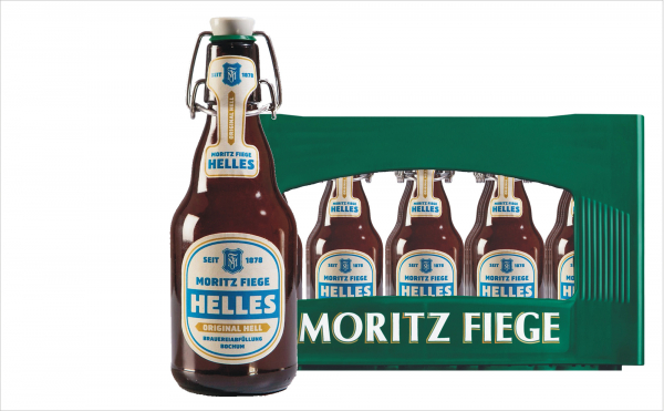 Moritz Fiege Helles 20x0,33l Bügel (+Pfand 4,50€)