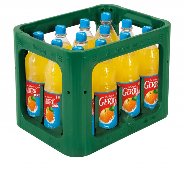 Gerri Orange Zero 12x1l PET (+Pfand 3,30€)