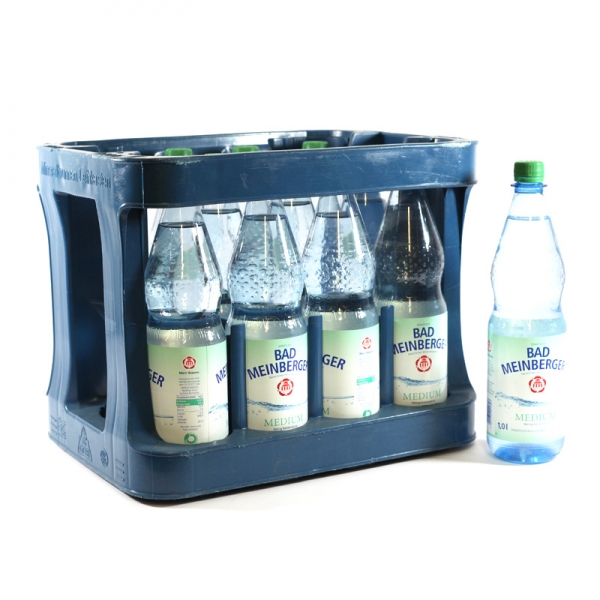 Bad Meinberger Medium 12x1l PET (+Pfand 3,30€)