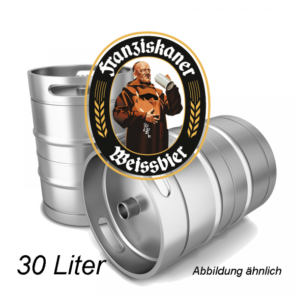 Franziskaner 30 L Fassbier (+ 30,00€ Pfand)