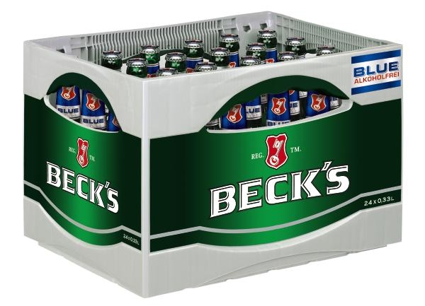 Becks Alkoholfrei 24x0,33l (+Pfand 3,42€)