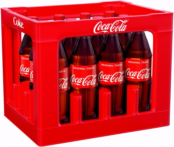 Coca Cola 12x1l PET (+3,30€ Pfand)