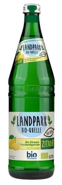 Landpark Bio Zitronenlimonade trüb 12x0,75l Glas (+Pfand 3,30€)