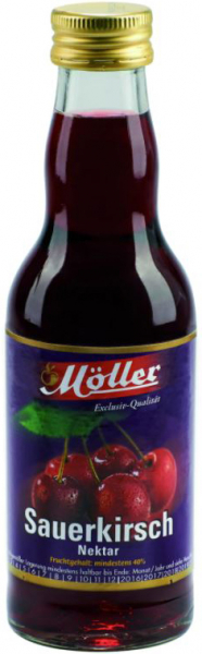 Möller Kirsche 24x0,2l Glas (+Pfand 5,10€)