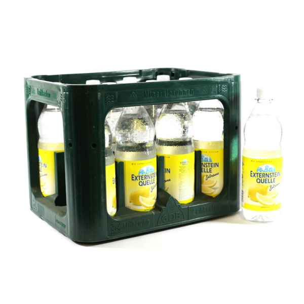 Externstein Zitrone 12x1l PET (+3,30€ Pfand)