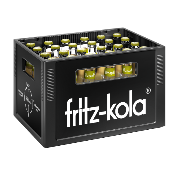 Fritz Bio Apfelschorle Trüb 24x0,33l (+Pfand 3,42€)