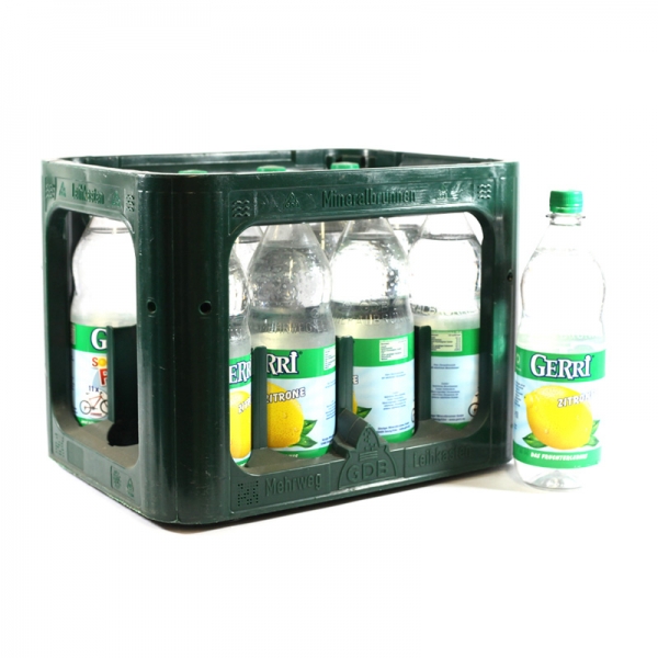 Gerri Zitrone Klar 12x1l PET (+Pfand 3,30€)